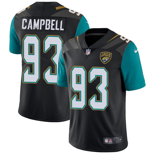 2019 Men Jacksonville Jaguars #93 Campbell black Nike Vapor Untouchable Limited NFL Jersey->jacksonville jaguars->NFL Jersey